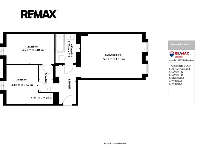 Prodej bytu 3+kk 72 m² - foto 3