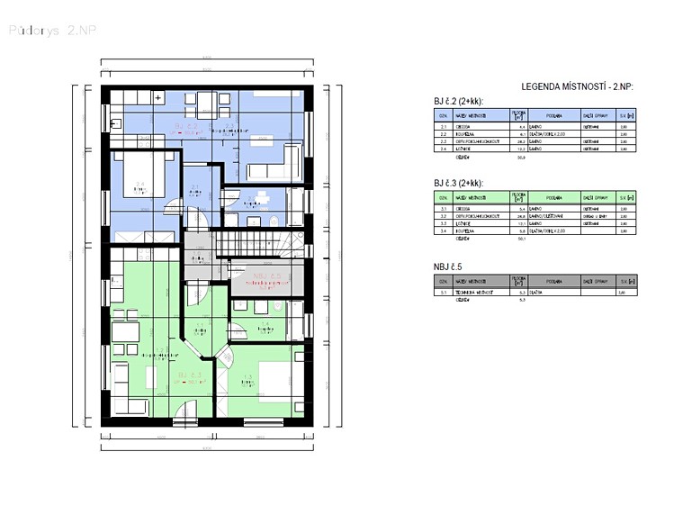 Prodej bytu 2+kk 51 m² - foto 8