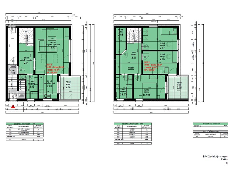 Prodej bytu 4+kk 100 m² (Mezonet) - foto 6