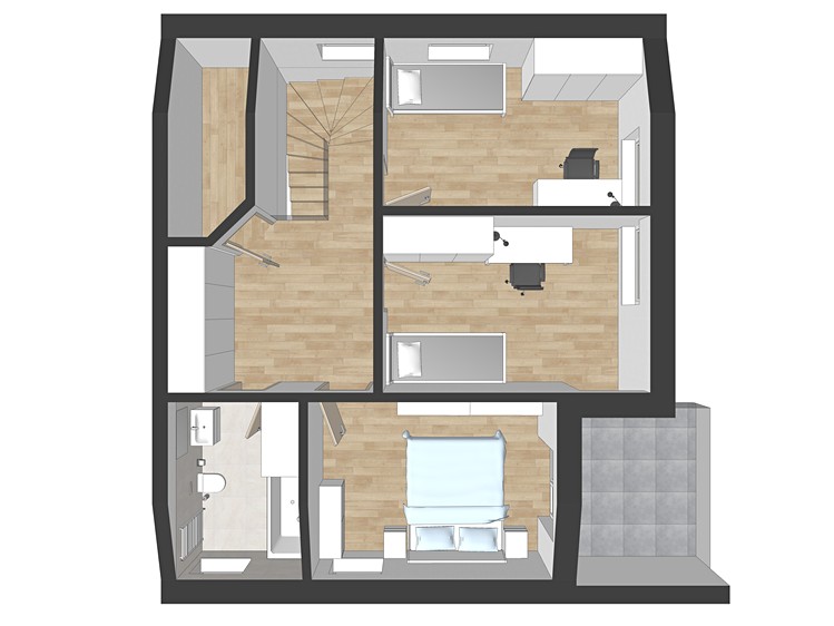 Prodej bytu 4+kk 100 m² (Mezonet) - foto 8