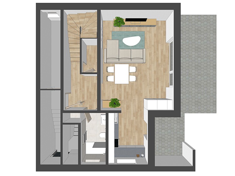 Prodej bytu 4+kk 100 m² (Mezonet) - foto 7
