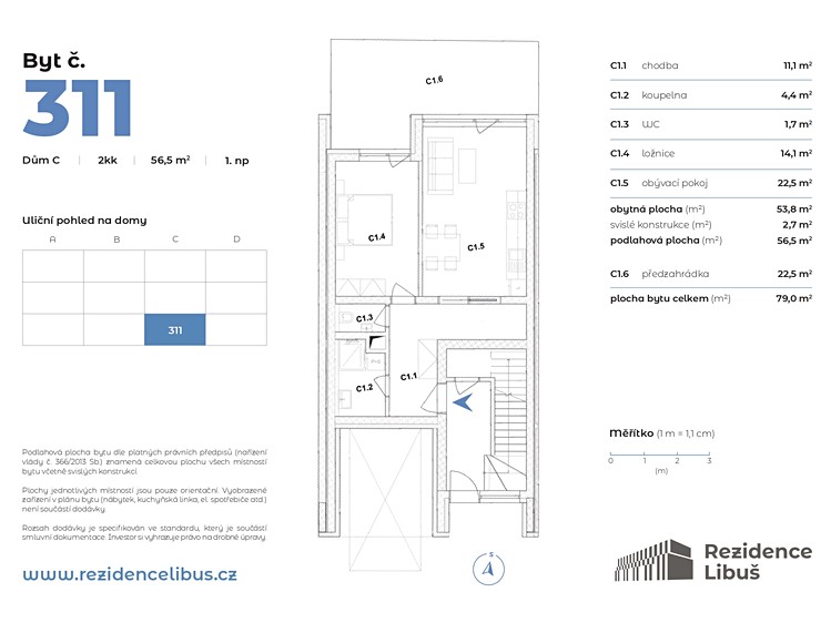 Prodej bytu 2+kk 57 m² (Jednopodlažní) - foto 6