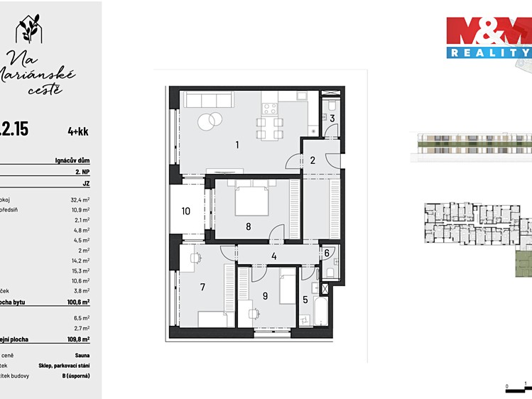 Prodej bytu 4+kk 101 m² - foto 4
