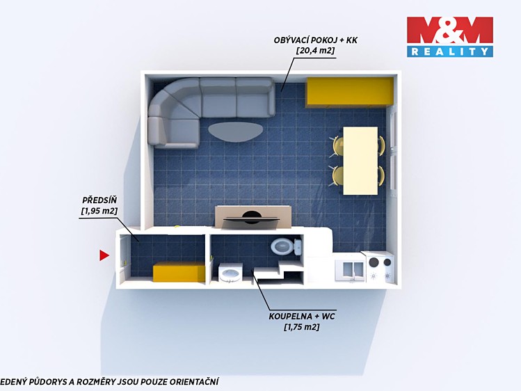 Prodej bytu 1+kk 25 m² - foto 6