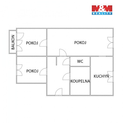Prodej bytu 3+1 76 m² - foto 5
