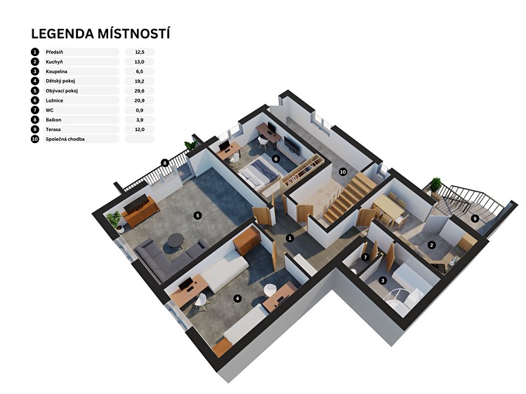 Prodej bytu 3+1 161 m² - foto 3