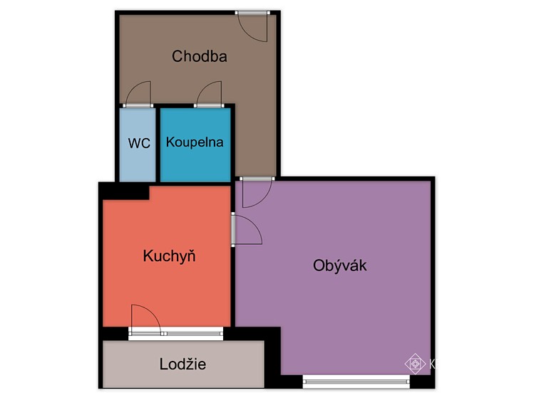 Prodej bytu 1+1 36 m² (Jednopodlažní) - foto 2