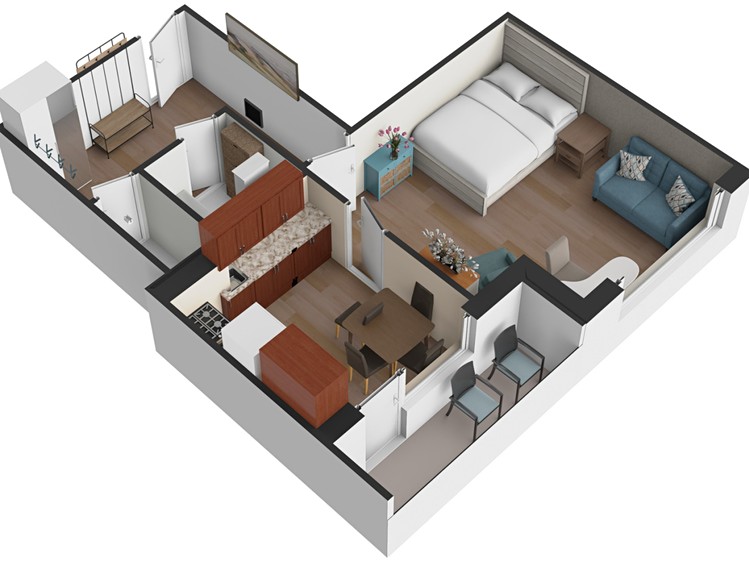 Prodej bytu 1+1 36 m² (Jednopodlažní) - foto 3