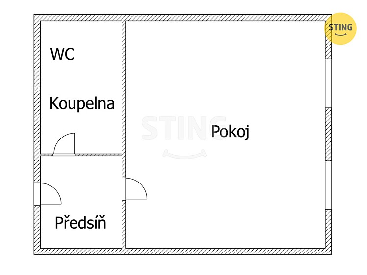Prodej bytu 1+kk 33 m² - foto 4