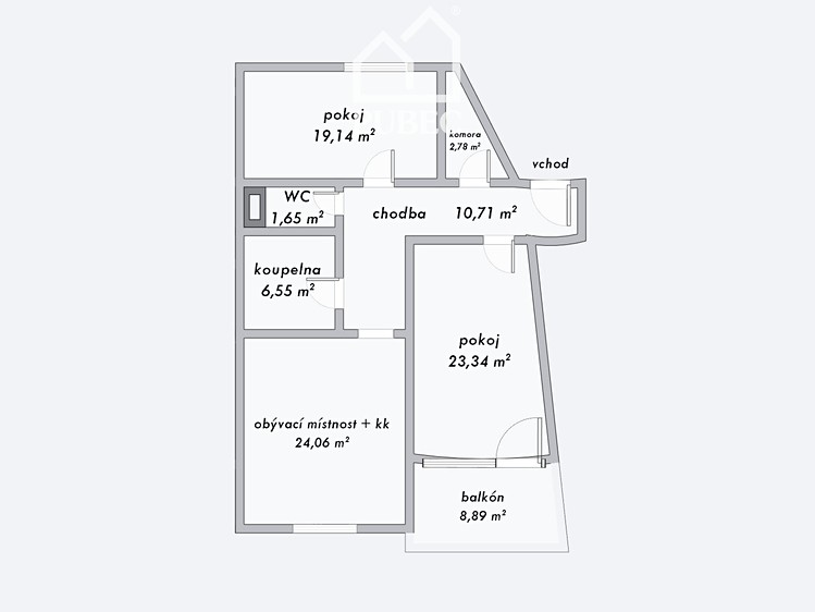 Prodej bytu 3+kk 88 m² - foto 3