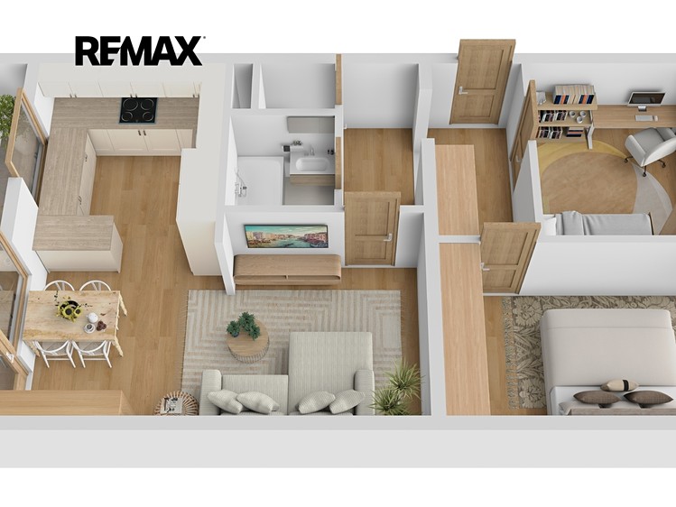 Prodej bytu 3+kk 60 m² (Jednopodlažní) - foto 4
