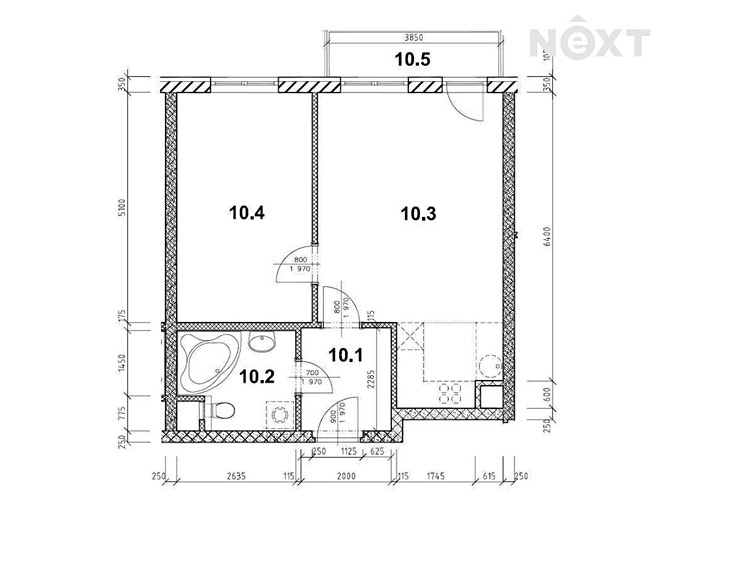 Prodej bytu 2+kk 52 m² - foto 3