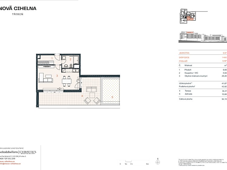 Prodej bytu 1+kk 44 m² - foto 6