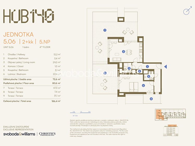 Prodej bytu 2+kk 80 m² - foto 5