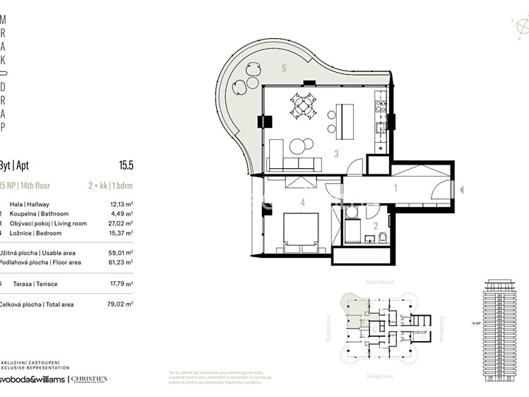Prodej bytu 2+kk 61 m² - foto 5