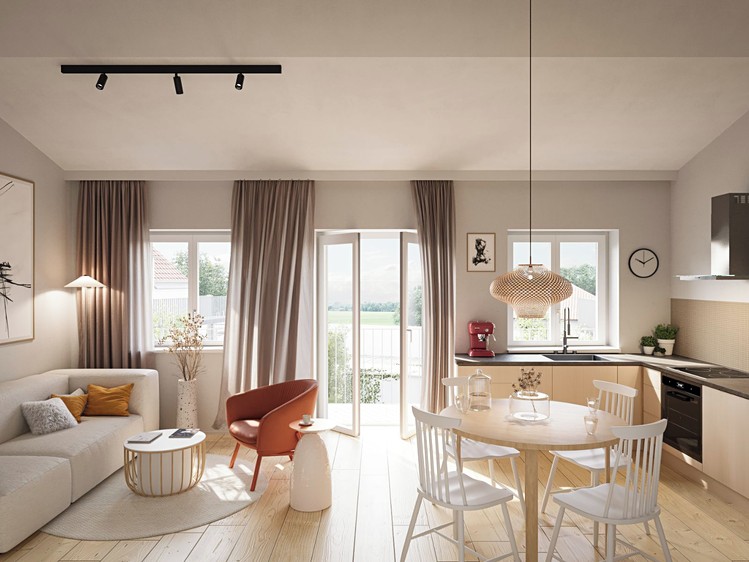 Prodej bytu 3+kk 63 m² (Podkrovní) - foto 1