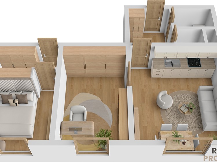 Prodej bytu 2+kk 51 m² - foto 5