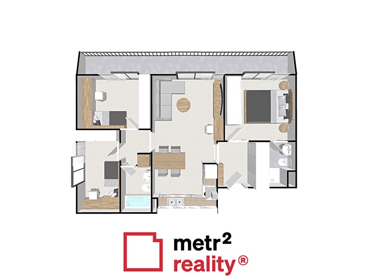 Prodej bytu 4+kk 83 m² - foto 4