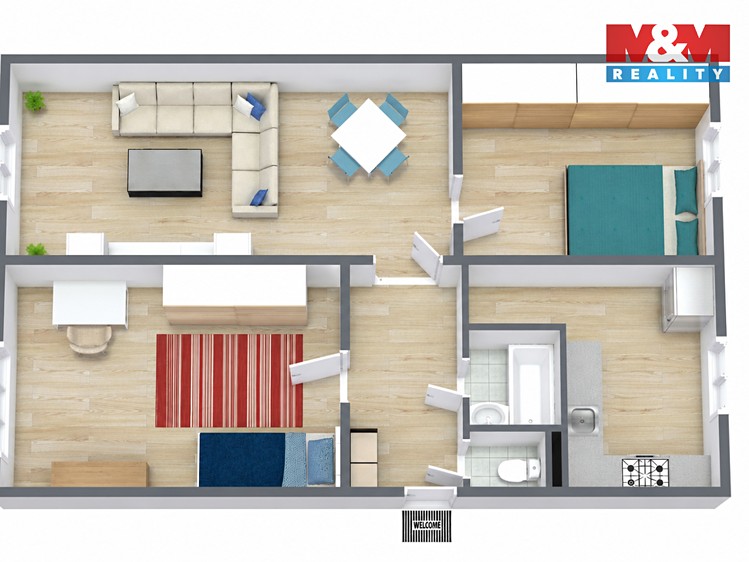 Prodej bytu 3+1 72 m² - foto 8