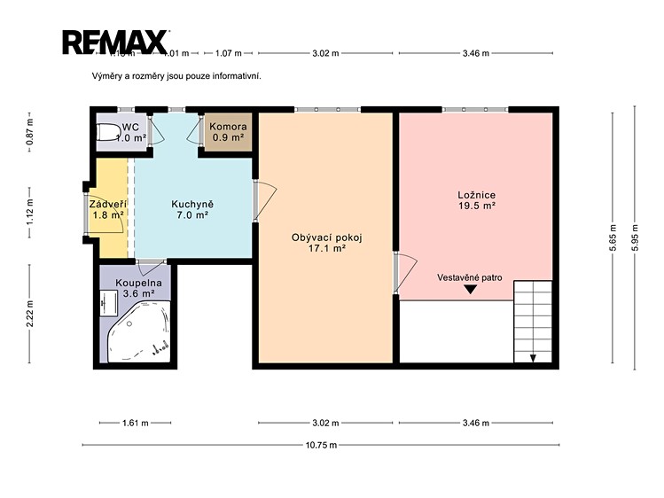 Prodej bytu 2+kk 51 m² - foto 2