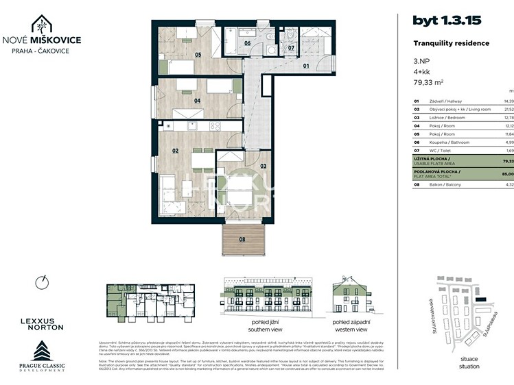 Prodej bytu 4+kk 79 m² - foto 6