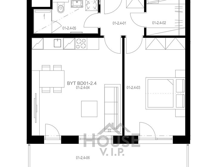 Prodej bytu 2+kk 55 m² (Jednopodlažní) - foto 3