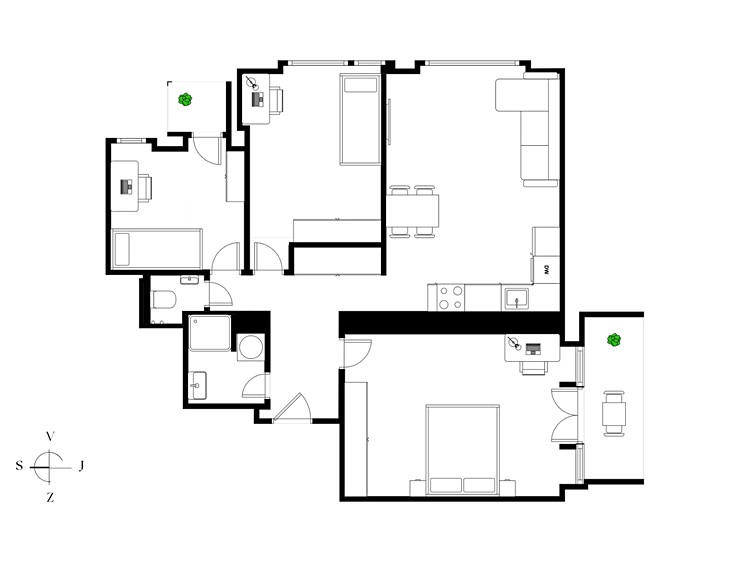 Prodej bytu 4+kk 76 m² - foto 3
