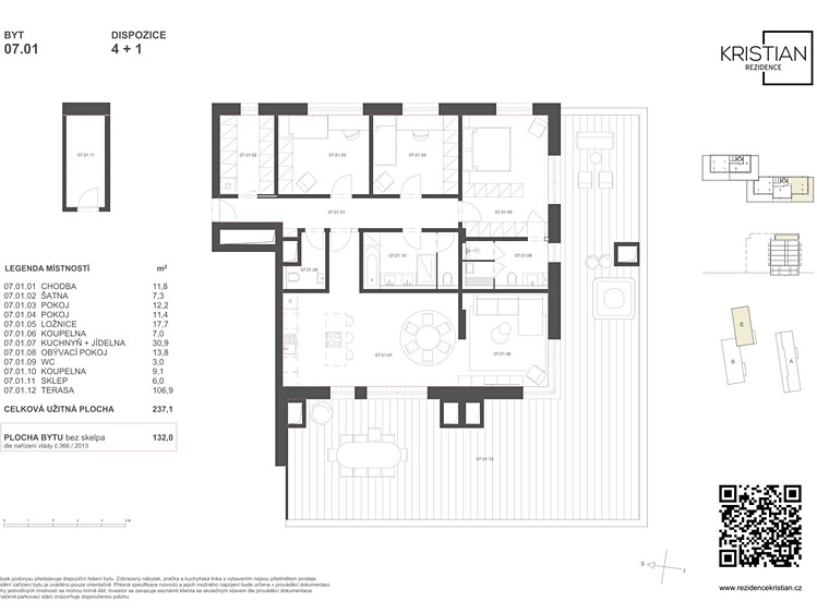 Prodej bytu 4+1 132 m² - foto 7