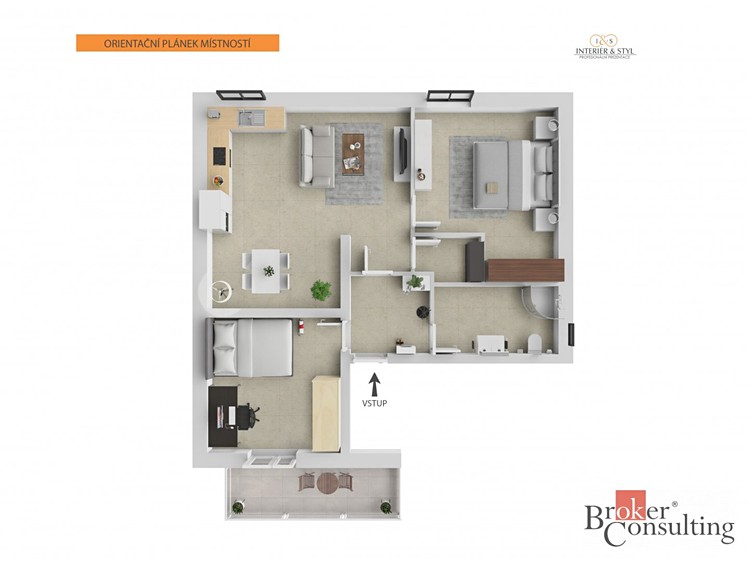 Prodej bytu 3+kk 85 m² - foto 2