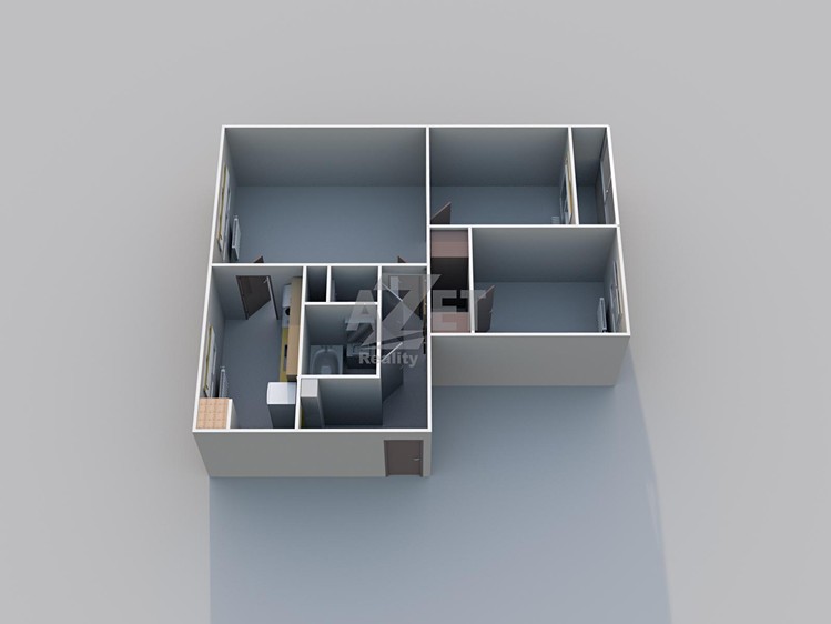 Prodej bytu 3+1 71 m² - foto 5