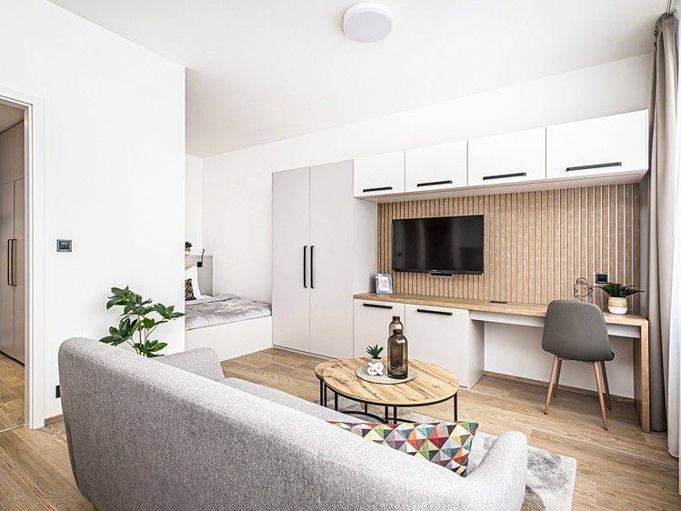 Pronájem bytu 1+kk 27 m² - foto 1