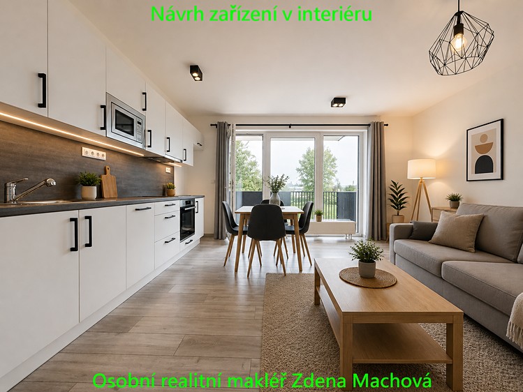 Pronájem bytu 2+kk 50 m² - foto 1