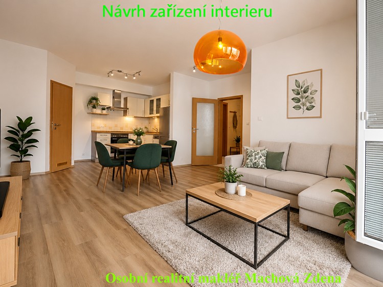 Pronájem bytu 2+kk 55 m² - foto 1