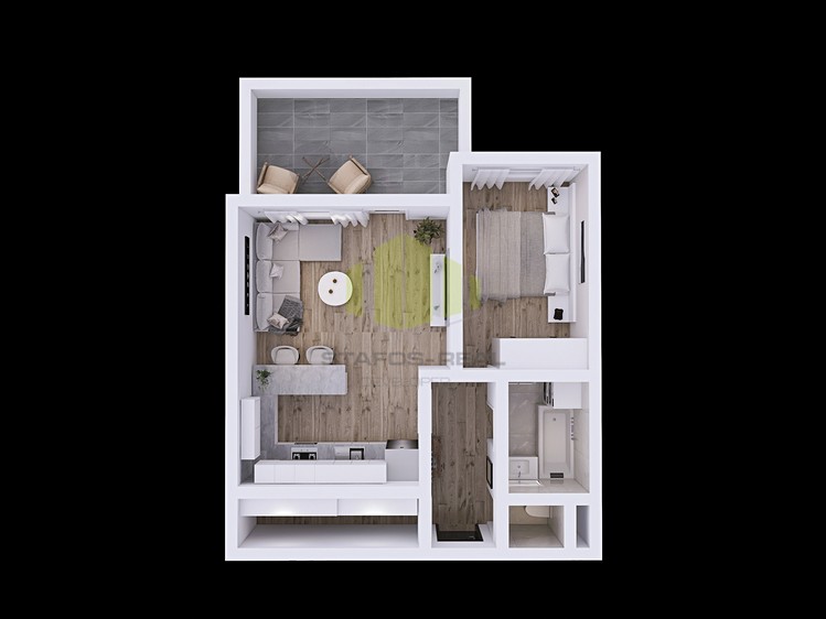 Pronájem bytu 2+kk 56 m² - foto 2