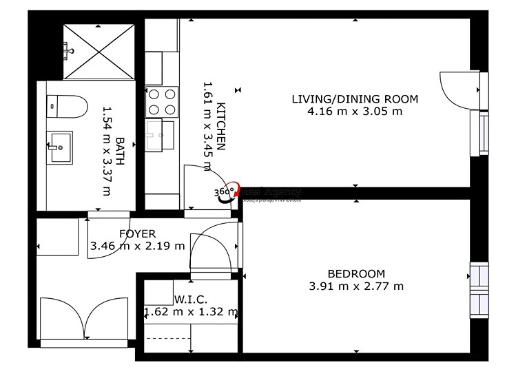 Pronájem bytu 2+kk 52 m² (Jednopodlažní) - foto 6
