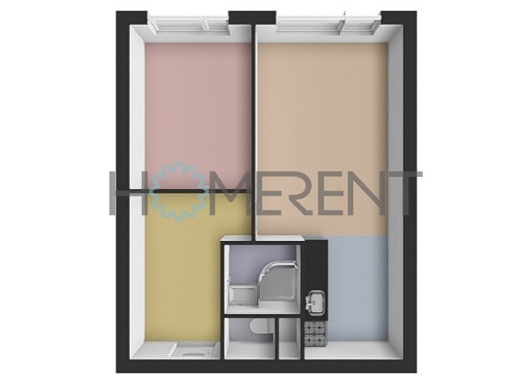 Pronájem bytu 2+kk 42 m² (Jednopodlažní) - foto 7