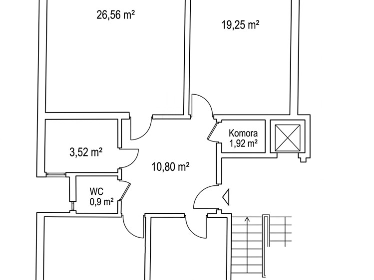 Pronájem bytu 4+kk 90 m² (Jednopodlažní) - foto 4