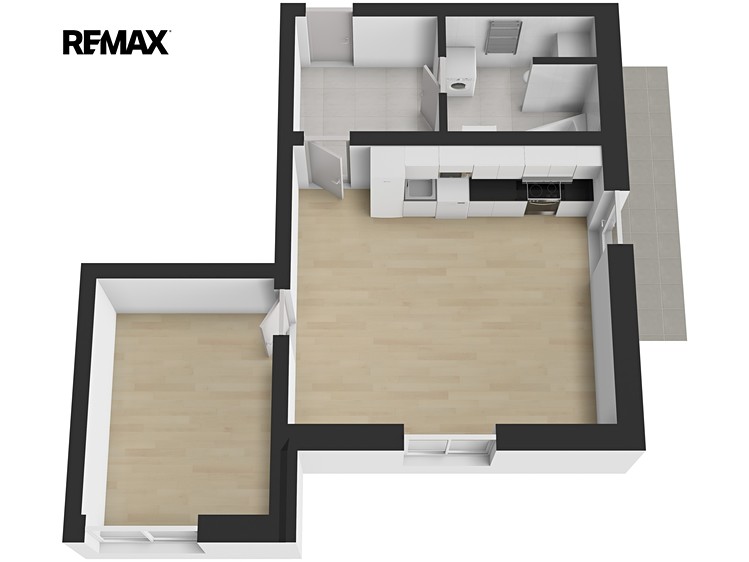 Pronájem bytu 2+kk 53 m² - foto 3