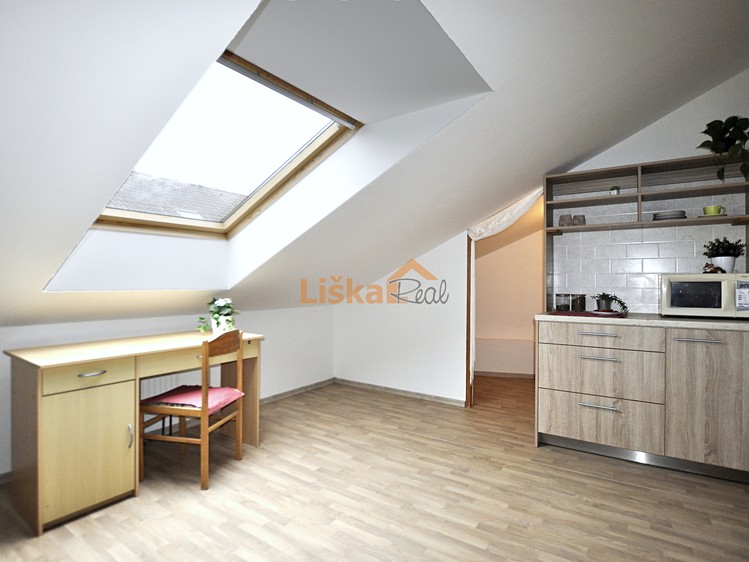 Pronájem bytu 1+kk 28 m² (Podkrovní) - foto 2