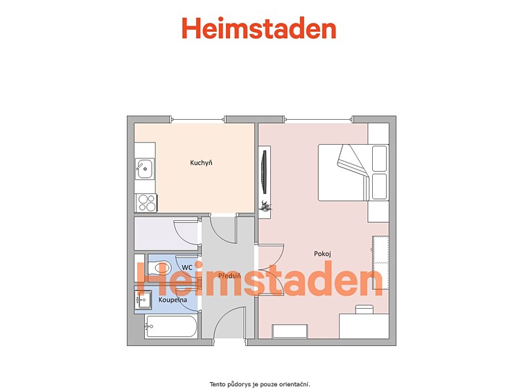 Pronájem bytu 1+1 37 m² - foto 7