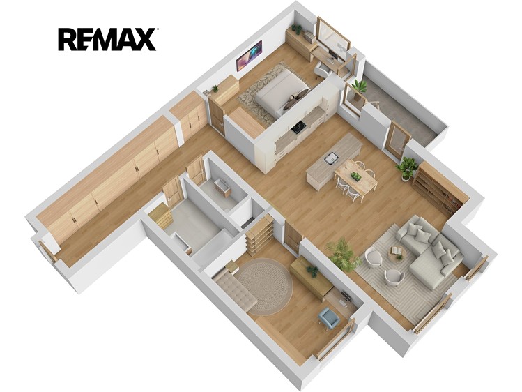 Pronájem bytu 3+kk 97 m² (Jednopodlažní) - foto 3