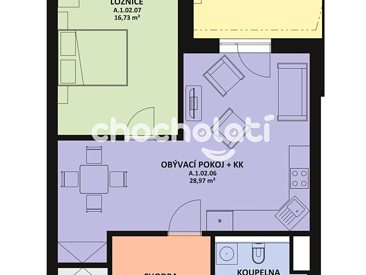 Pronájem bytu 2+kk 85 m² - foto 4