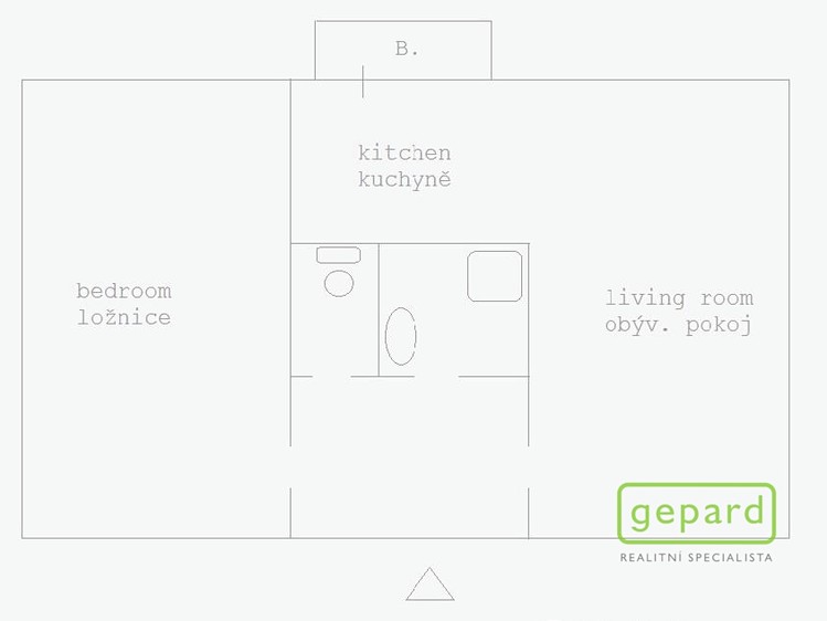 Pronájem bytu 2+kk 54 m² - foto 5