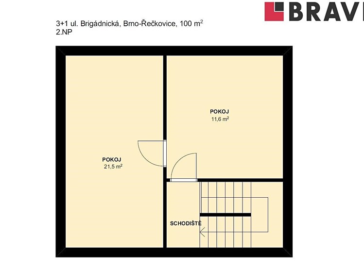 Pronájem bytu 1+1 33 m² - foto 5