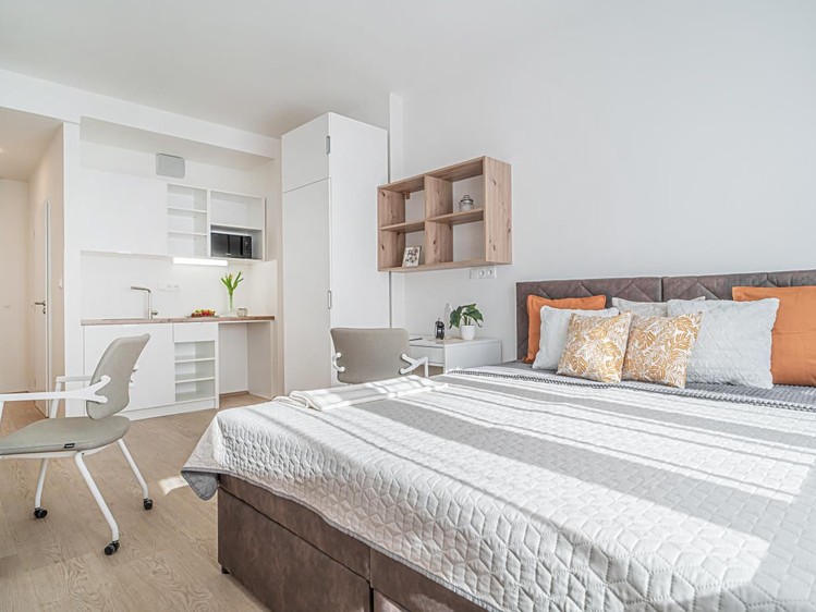 Pronájem bytu 1+kk 20 m² - foto 1