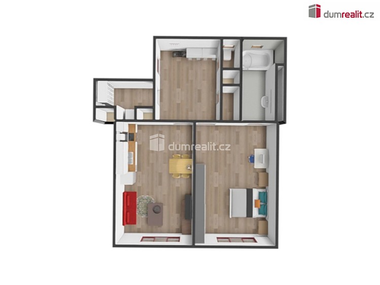 Pronájem bytu 2+kk 57 m² - foto 6
