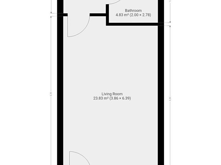 Pronájem bytu 1+kk 35 m² - foto 4