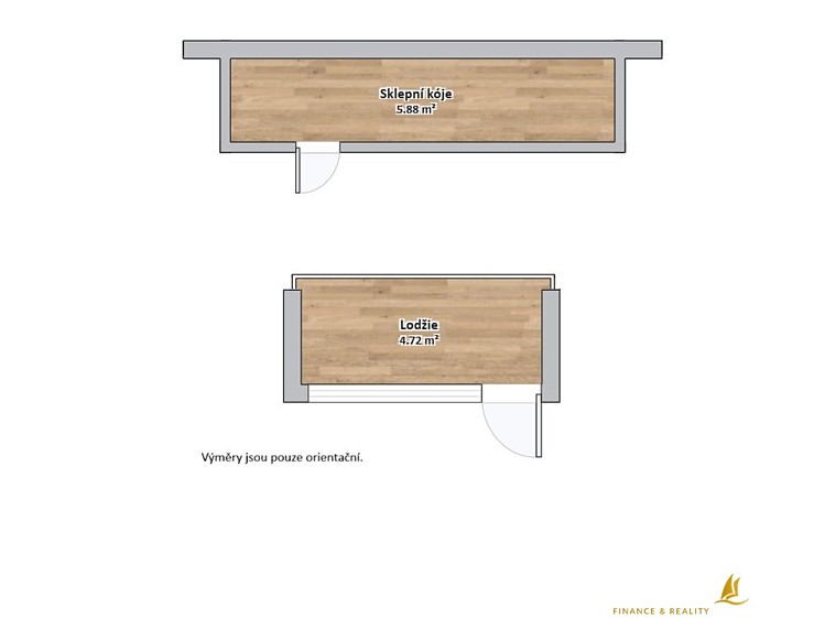 Pronájem bytu 1+1 40 m² - foto 6