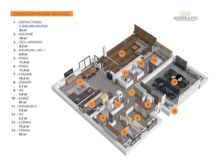Prodej rodinného domu 226 m², pozemek 987 m² - foto 4