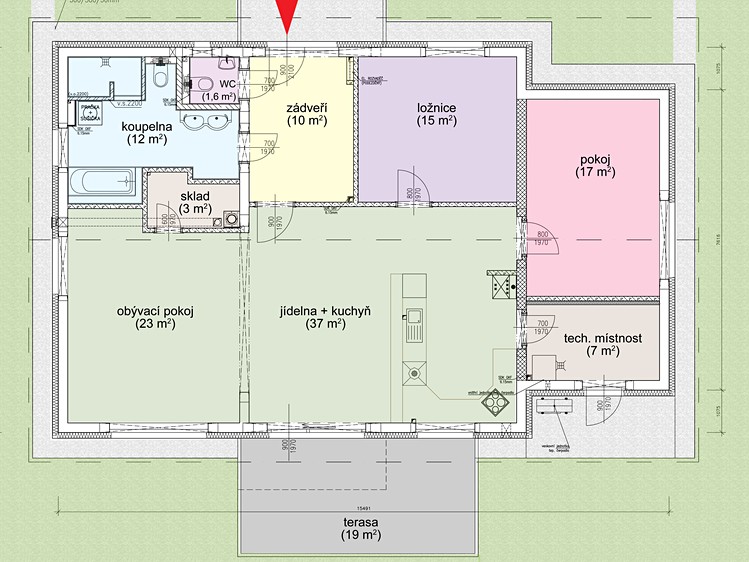 Prodej rodinného domu 125 m², pozemek 2 597 m² - foto 4